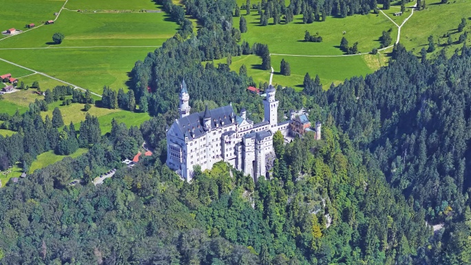 德国新天鹅城堡 城堡视频