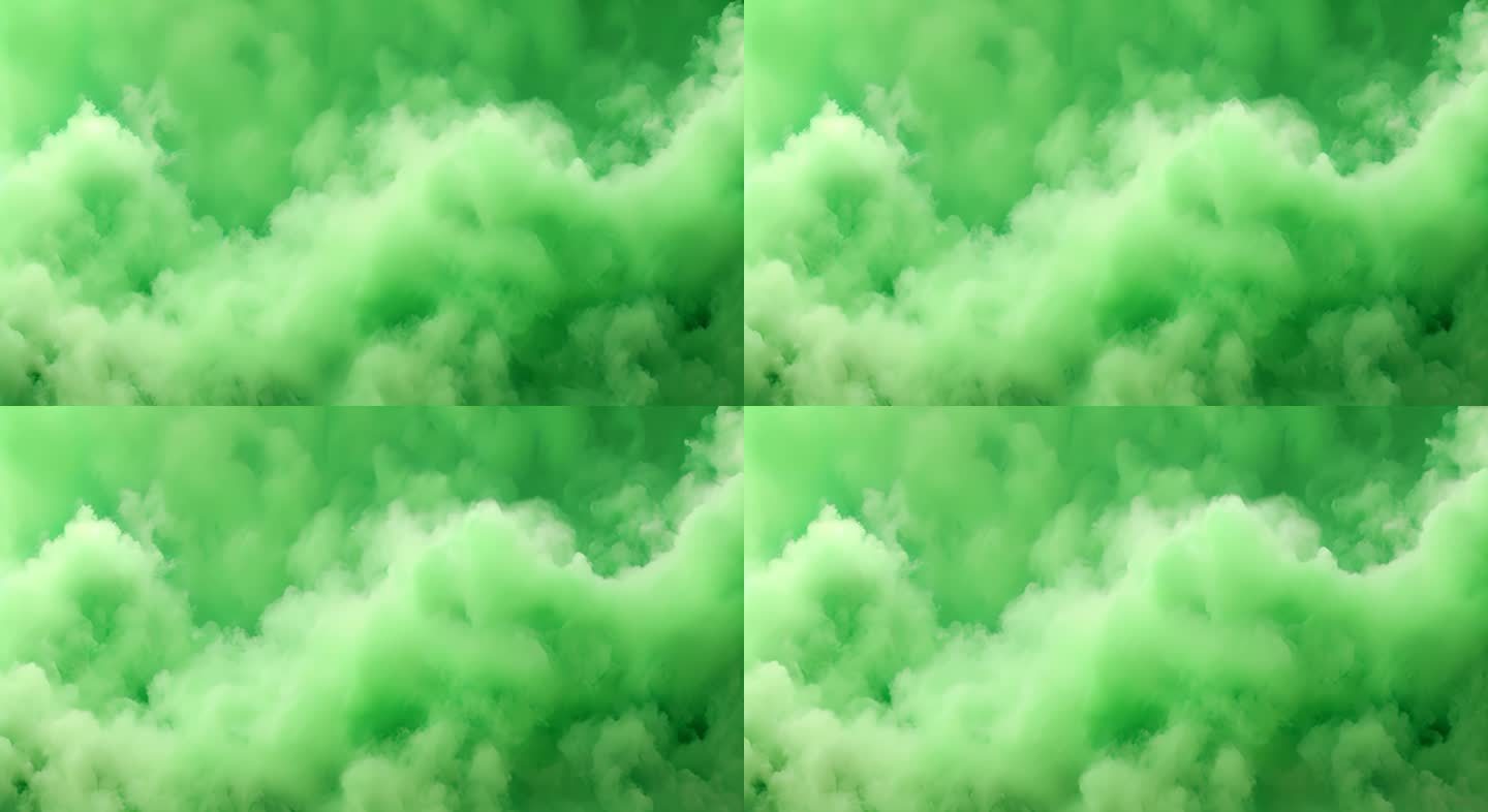 绿色气体 毒气 绿色烟气 烟气 毒烟2