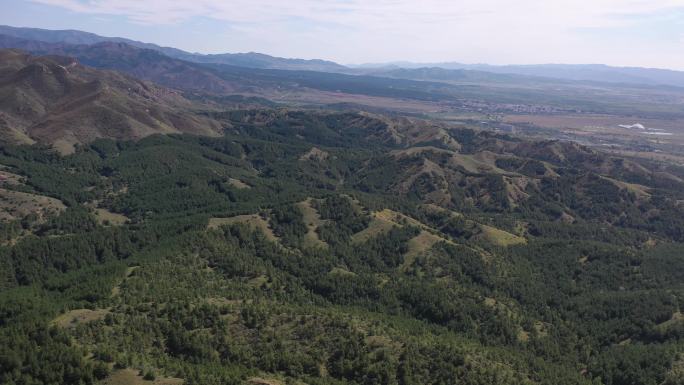 大青山秋季 大青山秋景 大青山秋天