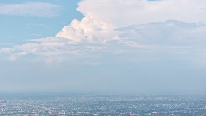 积雨云延时摄影空镜