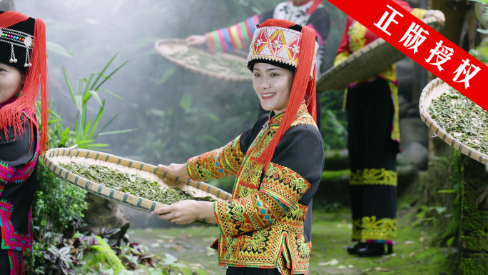 云南哈尼族传统工艺茶文化