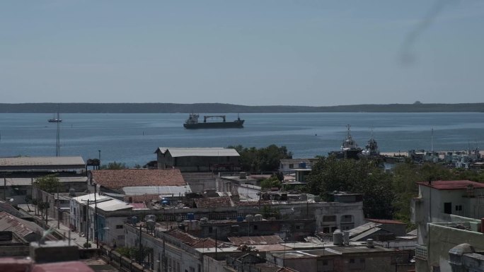 古巴西恩富戈斯人文建筑窗户船地拍