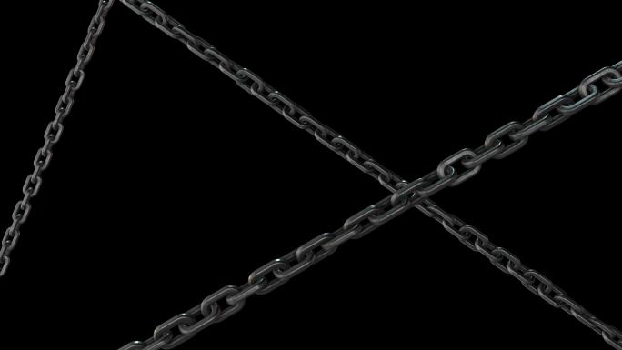 【超清4K】铁链锁链穿梭 02