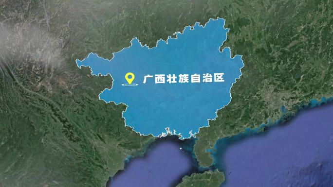 广西 广西壮族自治区 广西地图