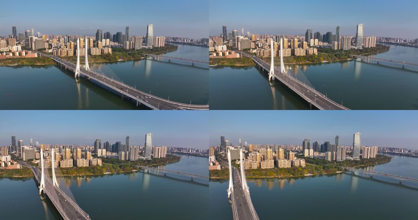 4K航拍广东惠州合生大桥8