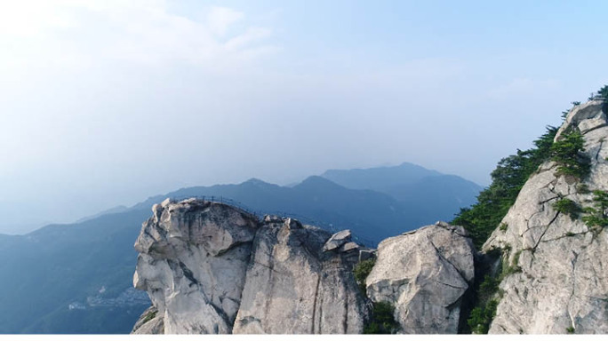 黄冈麻城龟峰山-龟首 航拍