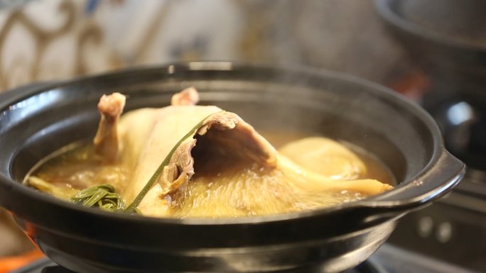 美食 炖汤 煮鸭子 舌尖上 烹饪 美味