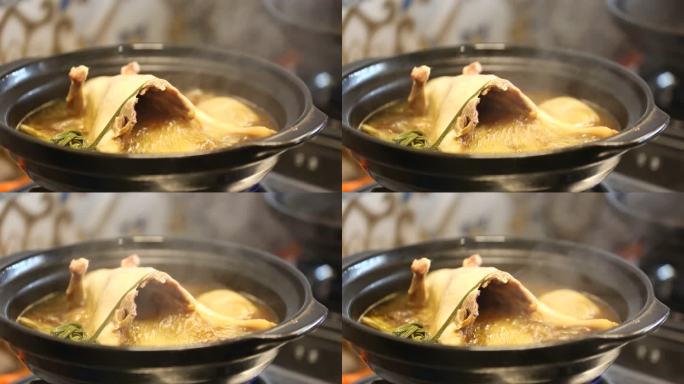 美食 炖汤 煮鸭子 舌尖上 烹饪 美味