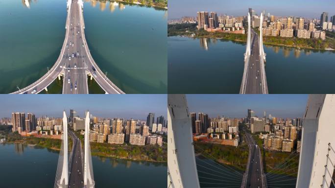 4K航拍广东惠州合生大桥9