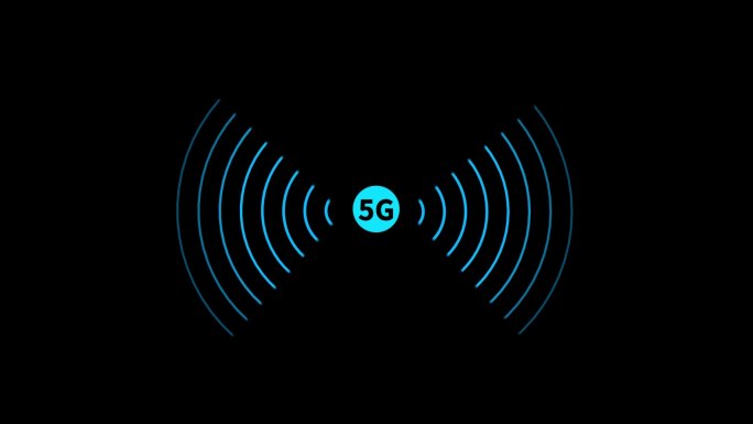 5G信号手机网络通信发送