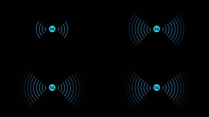 5G信号手机网络通信发送