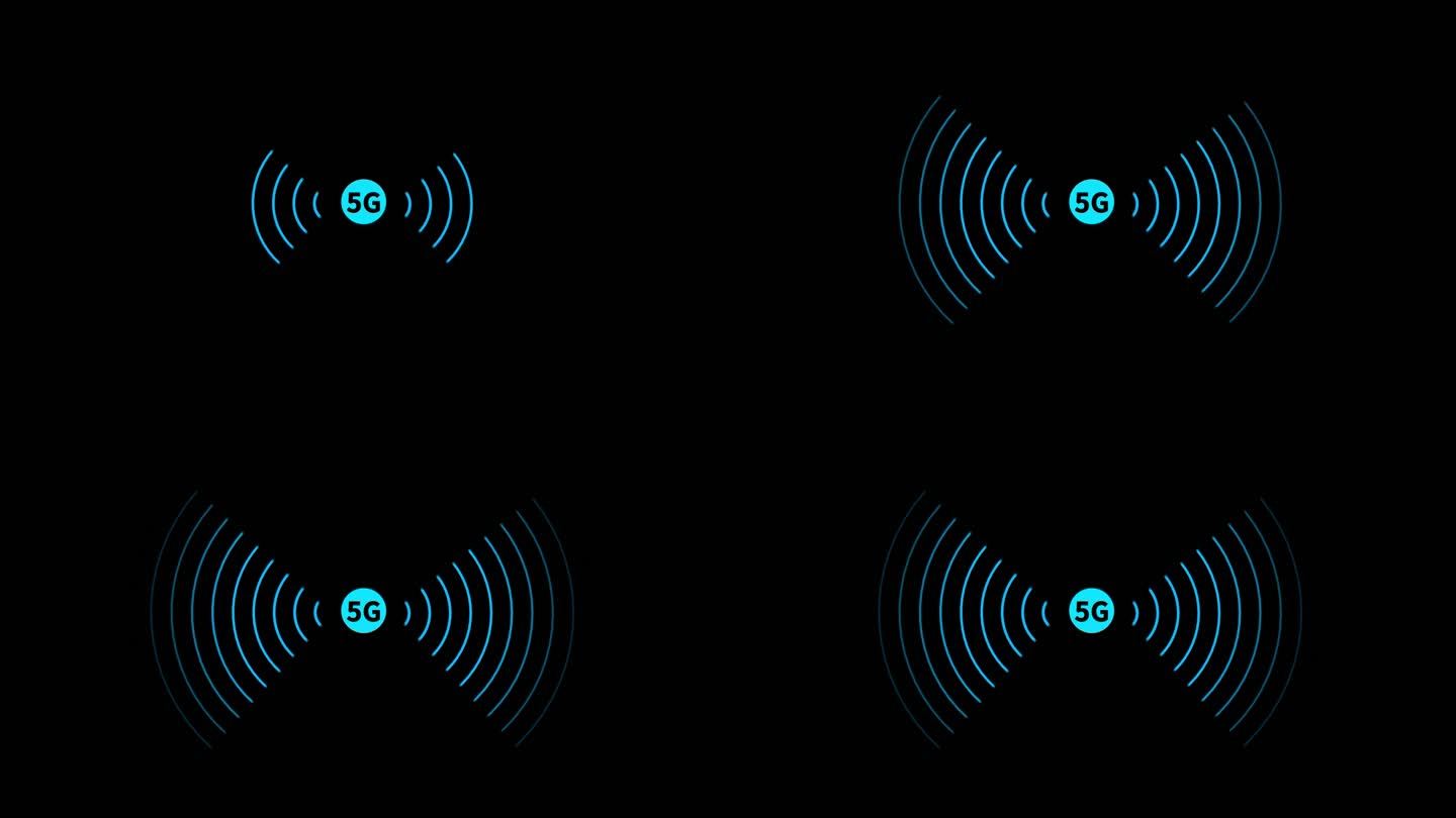 5G信号手机网络通信发送