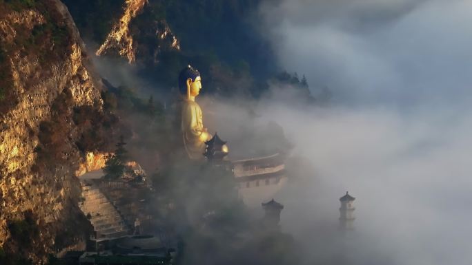 重庆南川永隆山西来寺朝霞旅游度假休闲康养