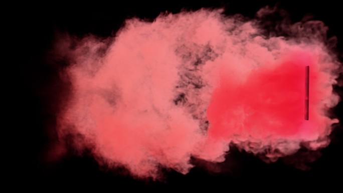 红色烟雾彩色烟雾氛围烟雾