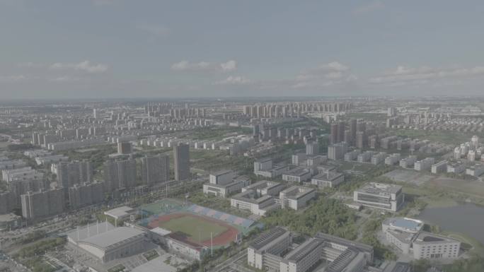 4K泰州城市航拍