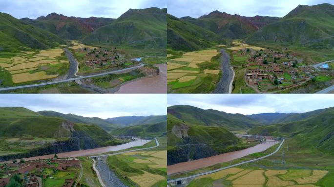 西藏 高原 索县 村庄