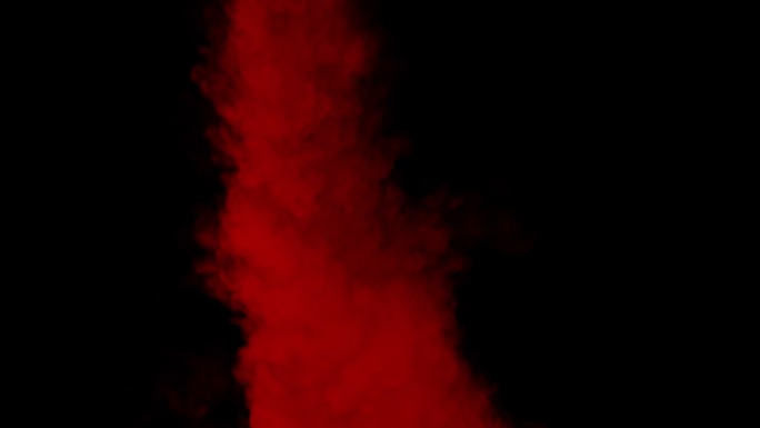 红色烟雾彩色烟雾氛围烟雾 Q
