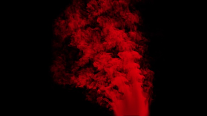 红色烟雾彩色烟雾氛围烟雾 L