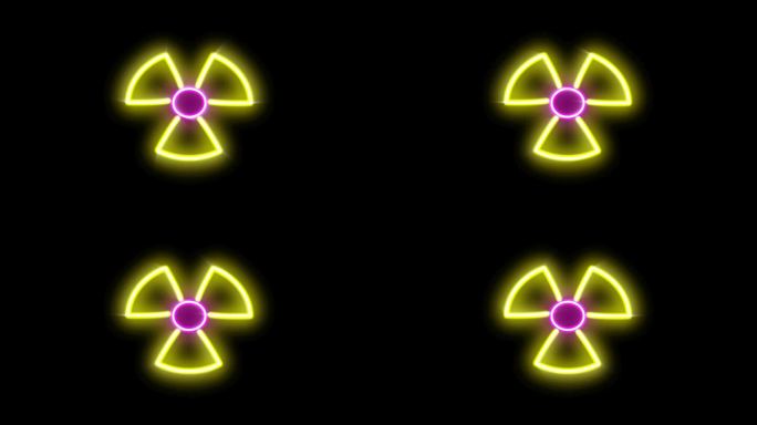 彩色霓虹灯图标