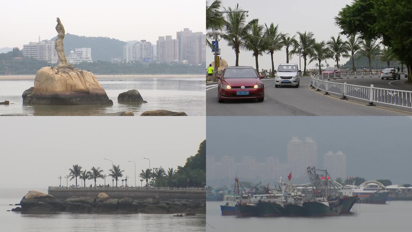 珠海 标志“美人鱼”街景