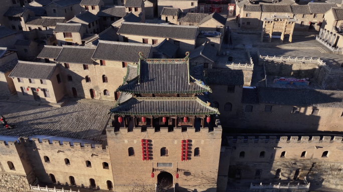 晋城湘峪古堡航拍