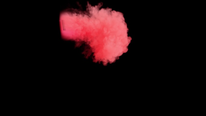 红色烟雾彩色烟雾氛围烟雾 B