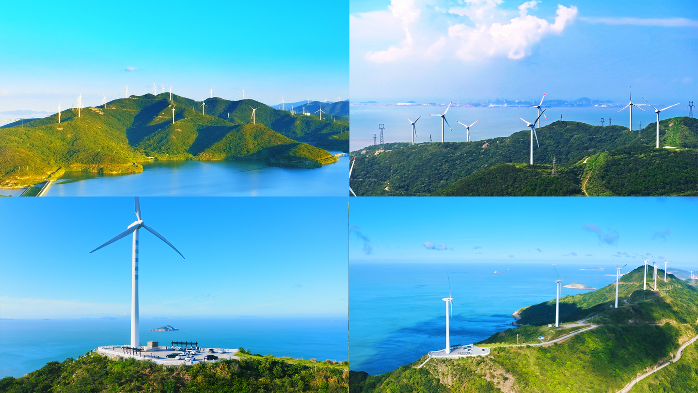 风力发电海上风电舟山跨海大桥