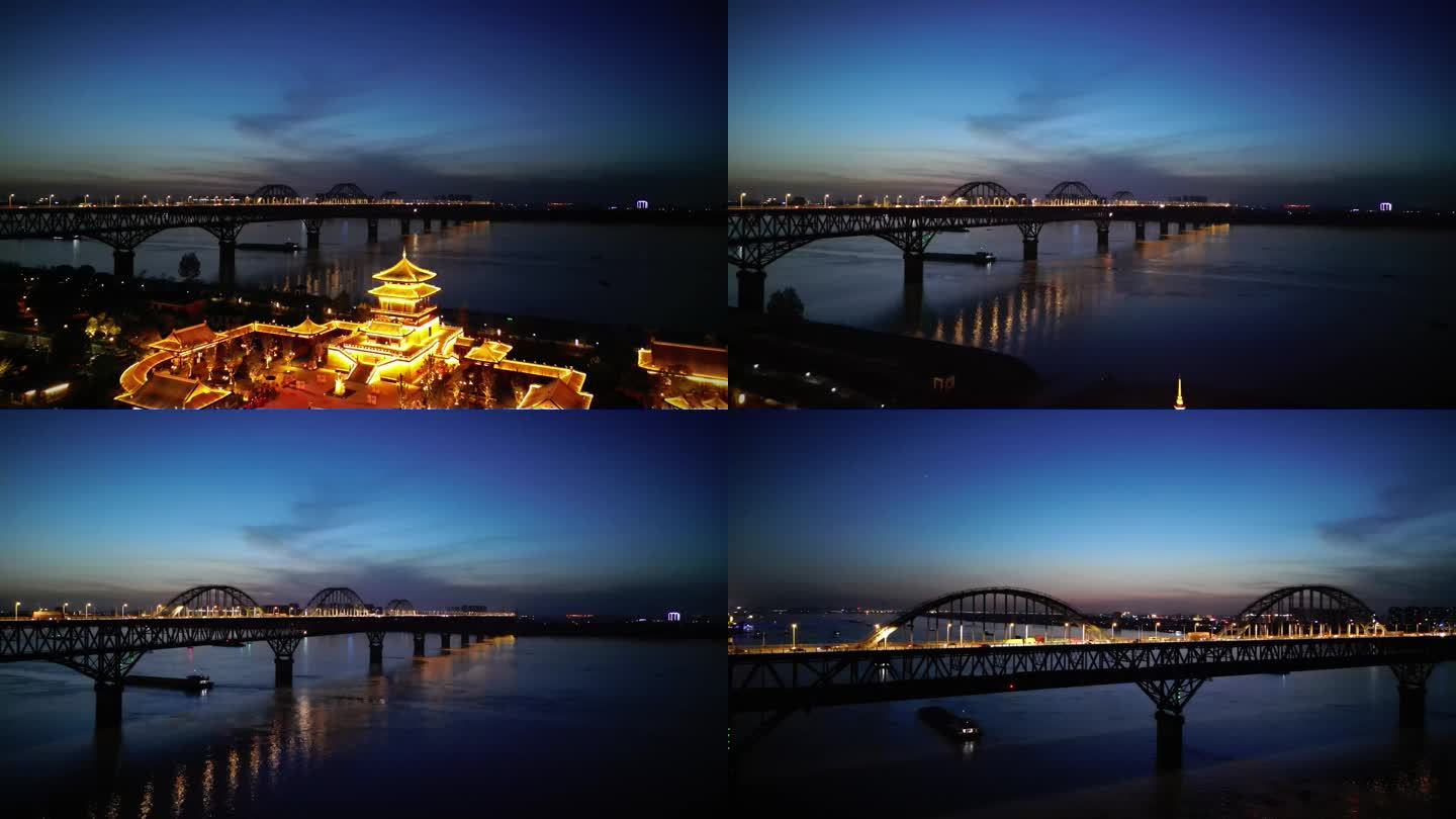 长江大桥航拍