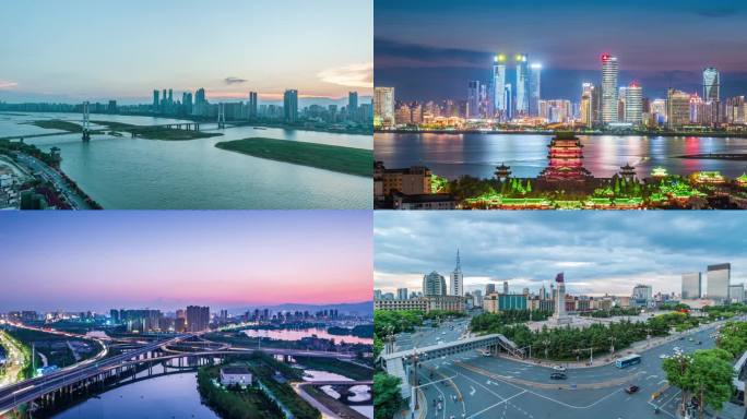 南昌宣传片 南昌城市地标延时合集