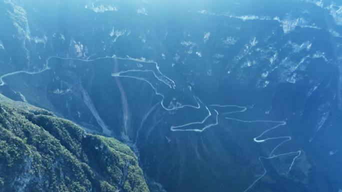 【原创】多角度航拍重庆市巫山县下庄天路