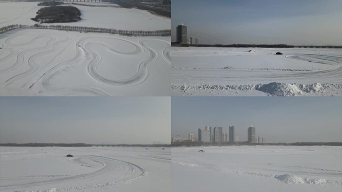 雪地漂移