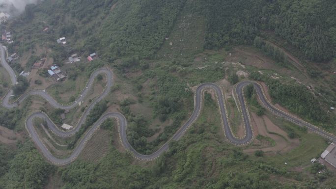 秦皇岛 祖山 航拍 云海 4k 原素材