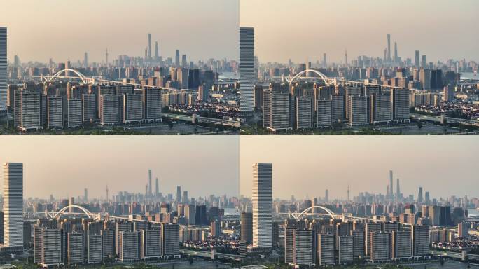 上海 前滩 浦东建设 城市建设 航拍