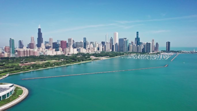 伊利诺伊州芝加哥的风景日