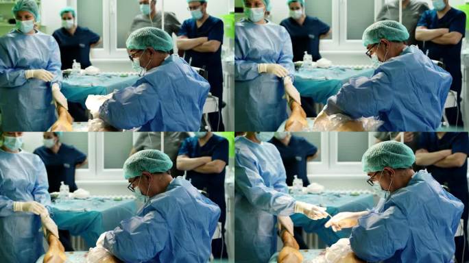 下肢外科手术。外国人治病治疗医治诊治