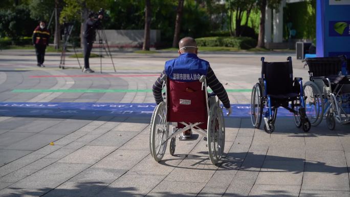 微型马拉松 跑步 残疾人 残健共融 深圳