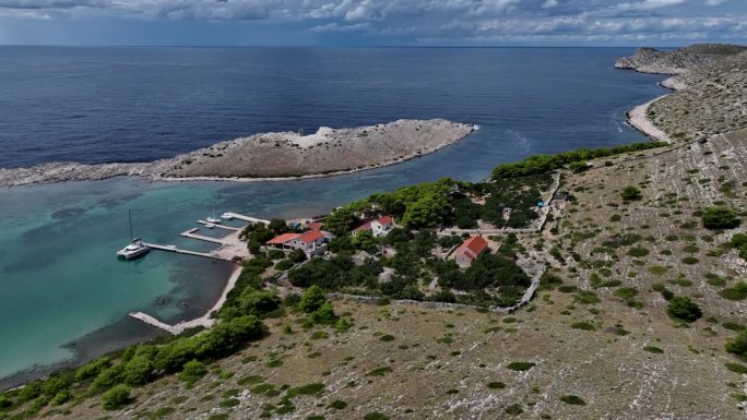 Piškera克罗地亚亚得里亚海的岛屿