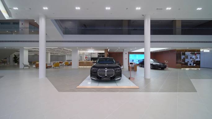 宝马汽车4s店休息区