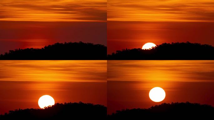 早晨的太阳好美