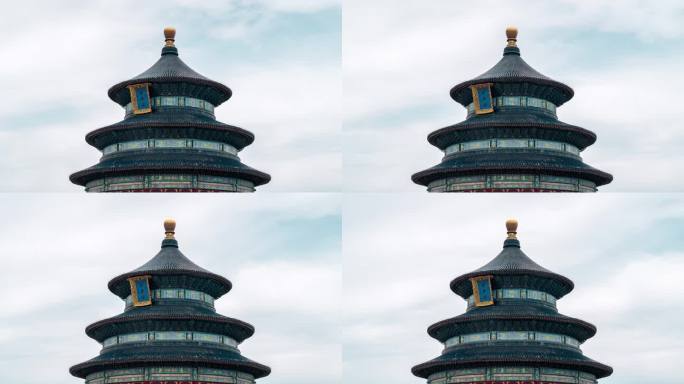 北京天坛公园特写延时拍摄5