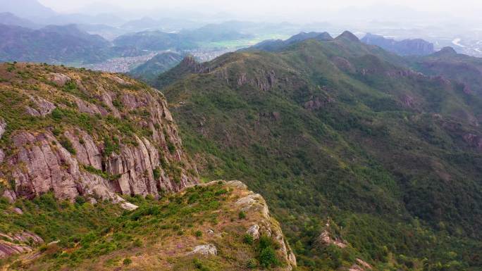 临海市杜桥，白岩山，山顶，自然风光