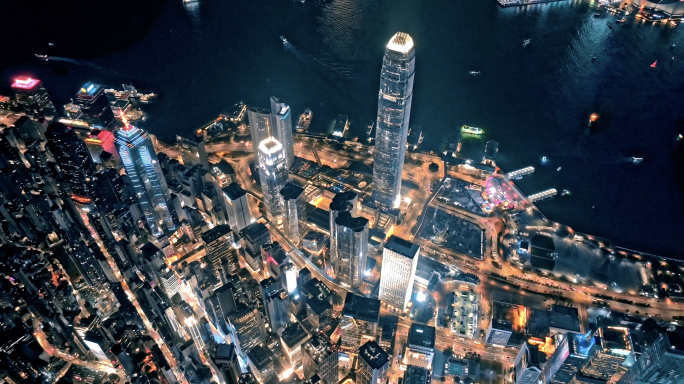 香港电影感4k航拍素材包