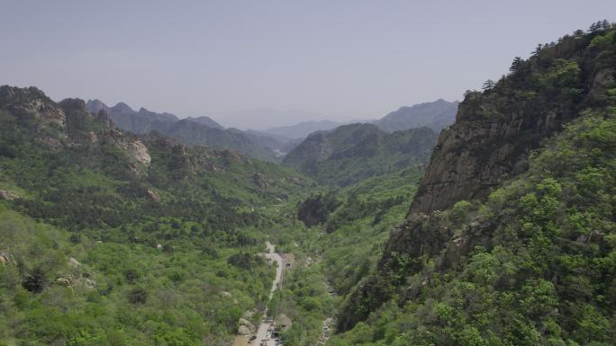 秦皇岛 祖山 航拍  4k 原素材