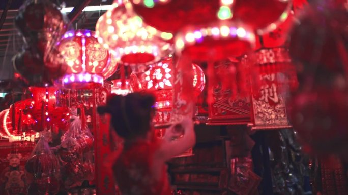 装饰，中国灯笼温馨温暖温情红色