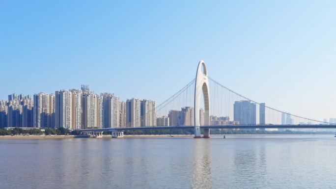 广州珠江与烈得桥景观