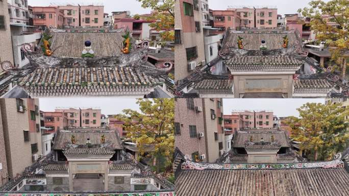 中国广东省广州市番禺区诜敦村天南圣裔祠