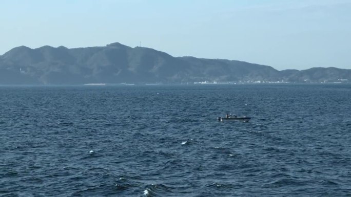 福冈县宗田市美丽的大海