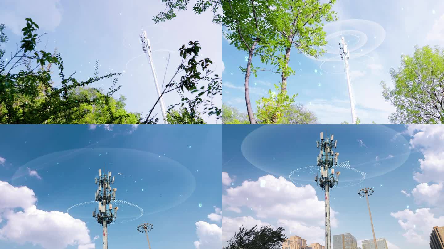 5G发射接收信号塔