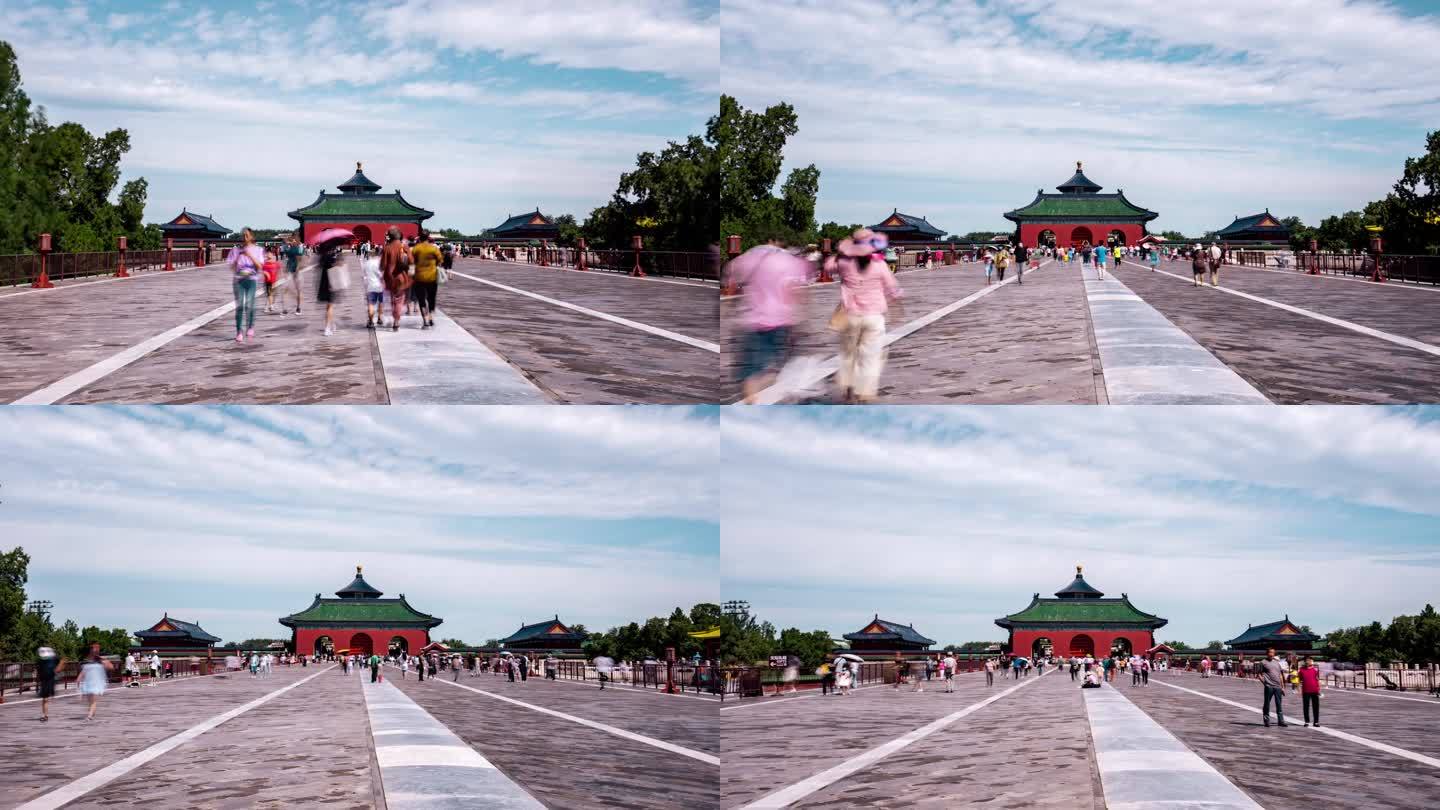 北京天坛公园特写延时拍摄7