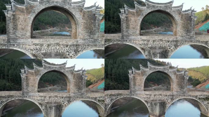历史遗迹古桥  龙南太平桥